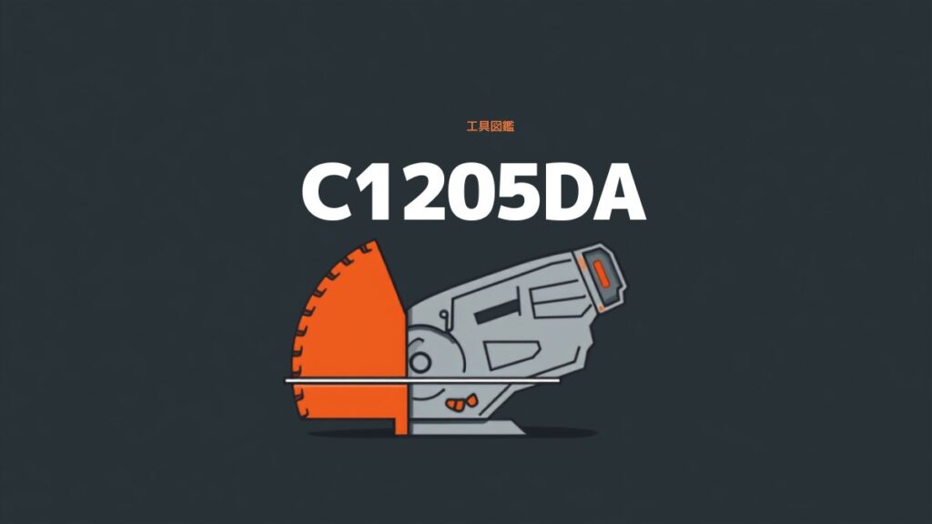 HiKOKI C1205DA 10.8Vコードレス丸のこのイラストバナー