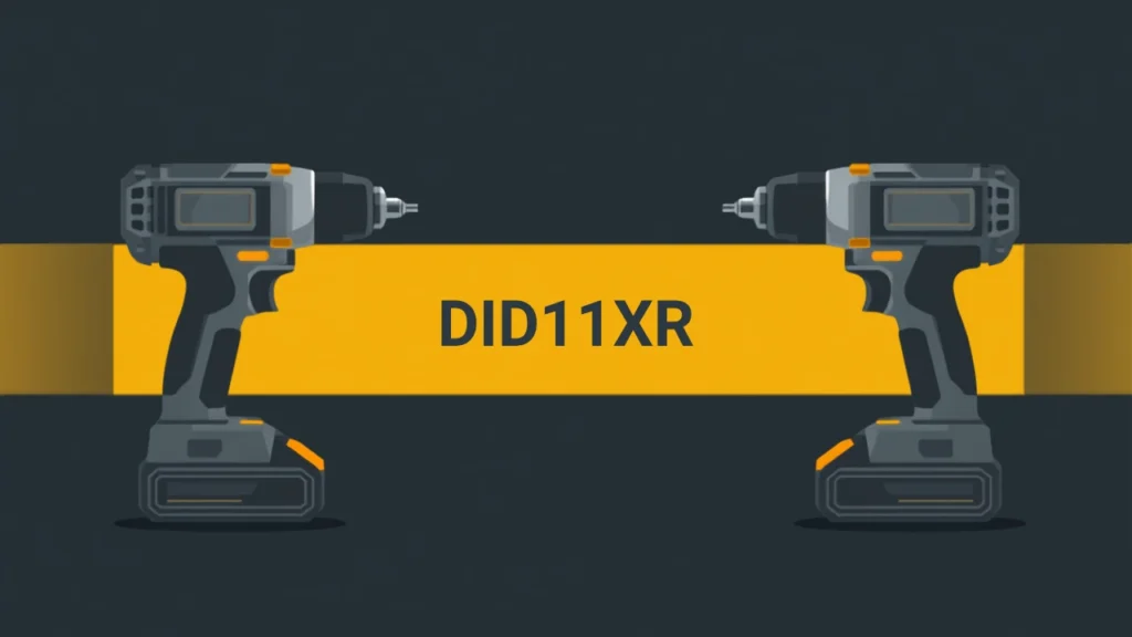 京セラ DID11XR 充電式インパクトドライバのイラスト