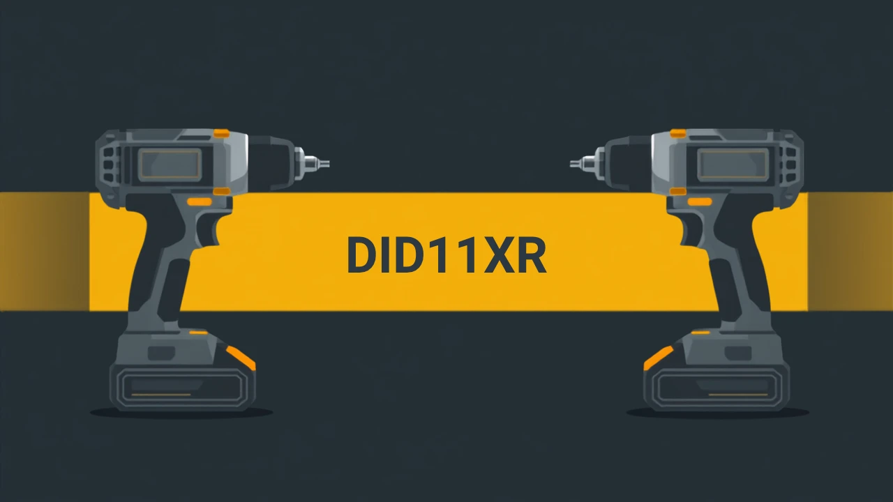 京セラ DID11XR 充電式インパクトドライバのイラスト
