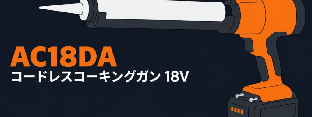 HiKOKI AC18DA コードレスコーキングガンのイラスト